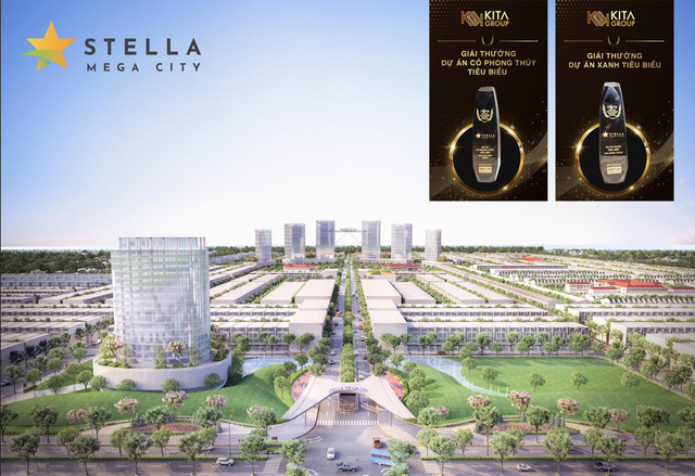 Stella Mega City ghi dấu ấn bất động sản xanh, phong thuỷ độc đáo - Ảnh 1.